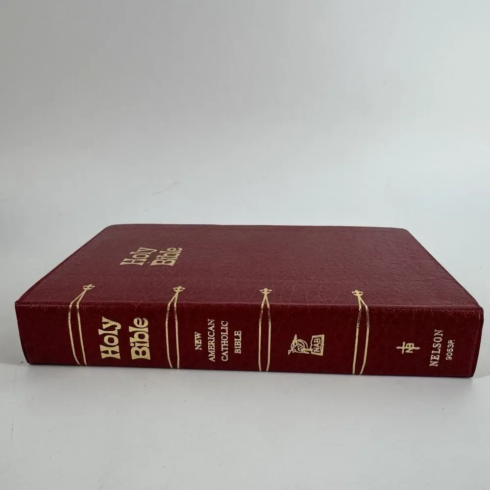 Vtg 1971 New American Bible NAB Catholic Edition Thomas Nelson 9053